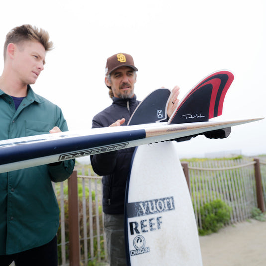 Firewire Machado Keel Single Tab Twin Fin Set 7