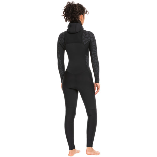 Roxy Women's Swell Series 5/4/3 Hooded Chest-Zip Wetsuit 2