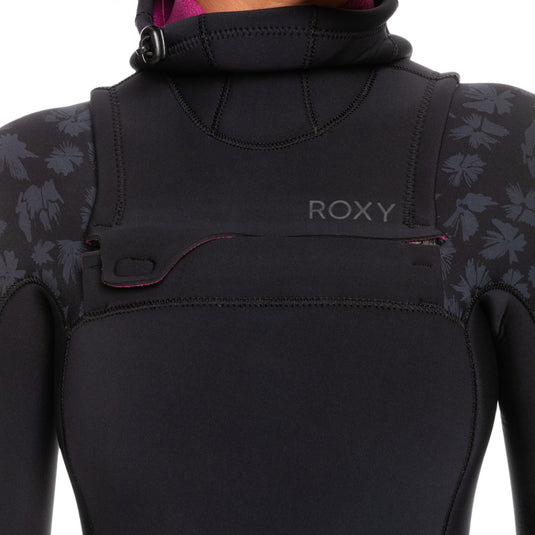 Roxy Women's Swell Series 5/4/3 Hooded Chest-Zip Wetsuit 5