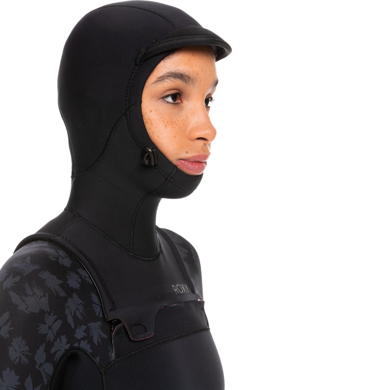 Load image into Gallery viewer, Roxy Women's Swell Series 5/4/3 Hooded Chest-Zip Wetsuit 4

