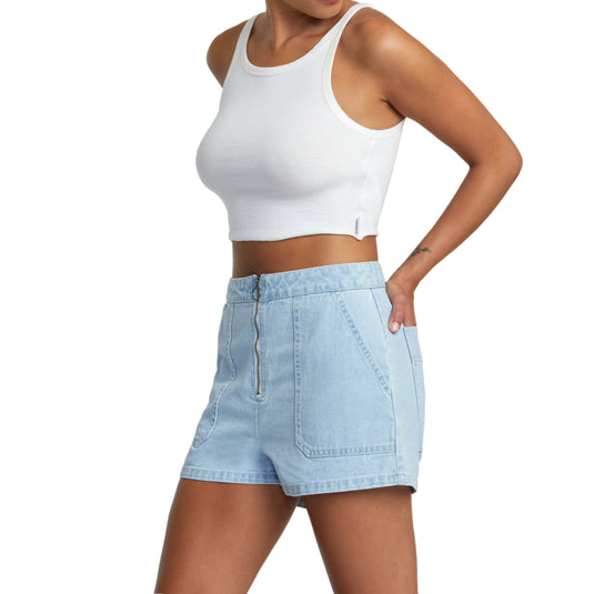 RVCA Women's Goldie Denim Shorts 4
