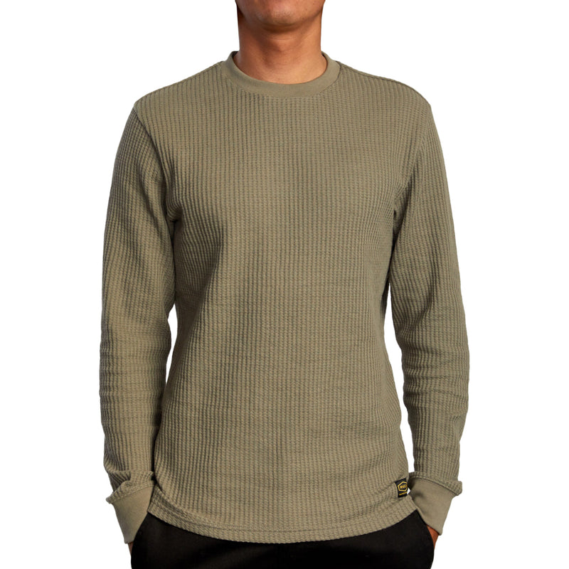 Load image into Gallery viewer, RVCA Day Shift Thermal Long Sleeve Shirt 22
