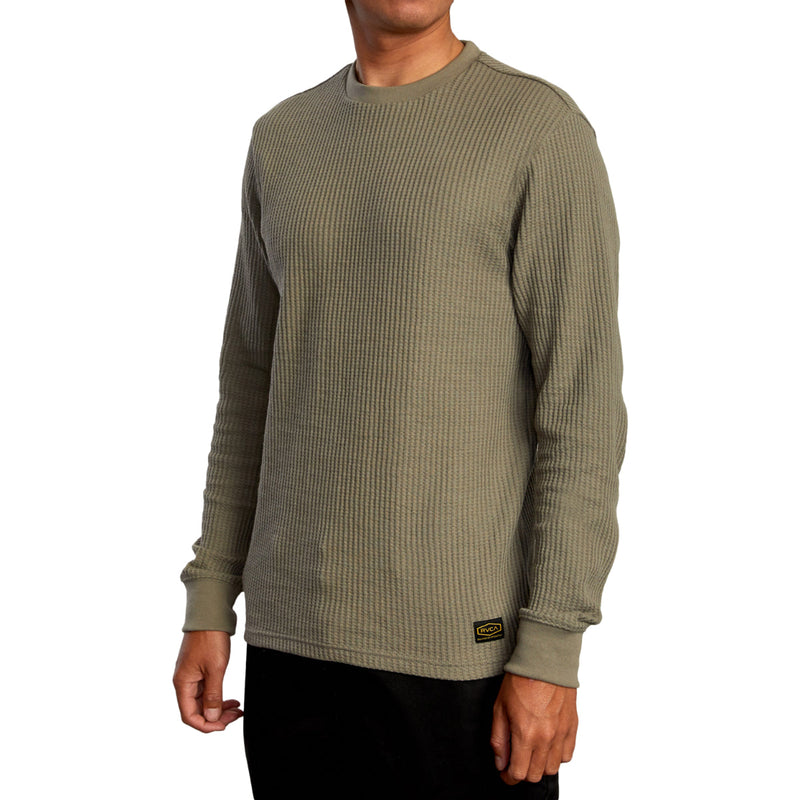 Load image into Gallery viewer, RVCA Day Shift Thermal Long Sleeve Shirt 24
