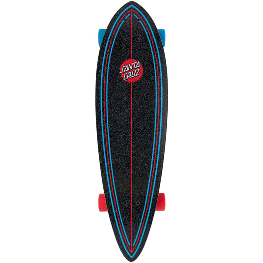 Santa Cruz Stranger Things Screaming Hand Pintail 33" Longboard Complete 2