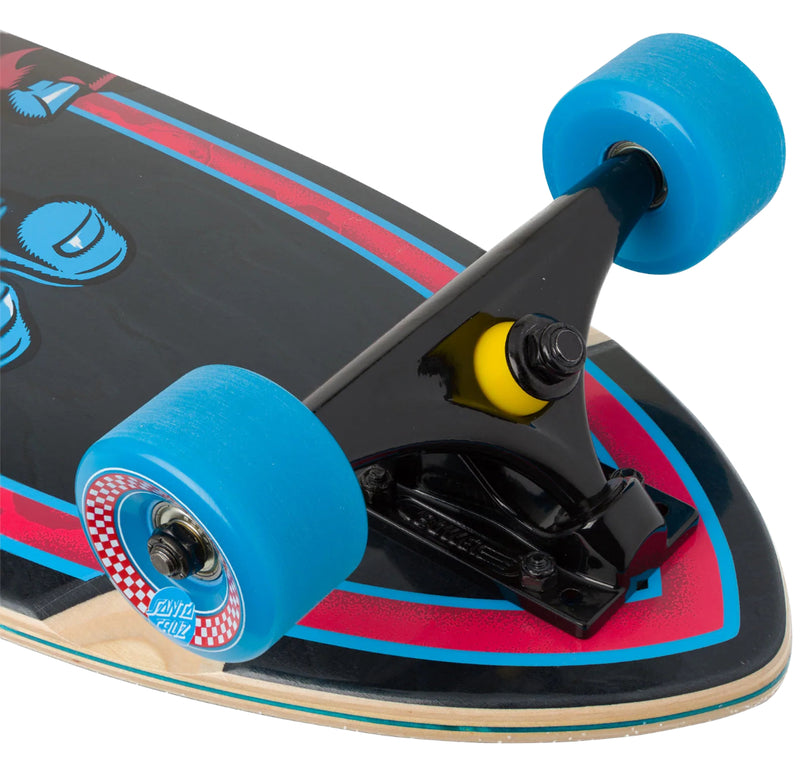 Load image into Gallery viewer, Santa Cruz Stranger Things Screaming Hand Pintail 33" Longboard Complete 3
