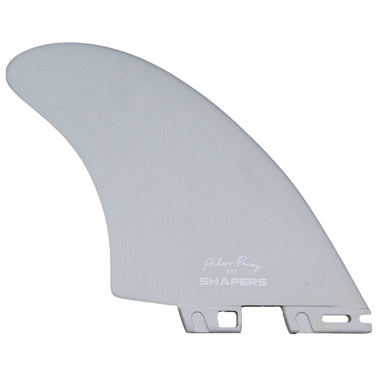 Shapers Asher Pacey Double Tab Twin + 1 Fin Set - 5.55" 3