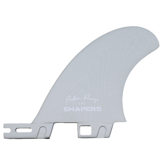 Shapers Asher Pacey Double Tab Twin + 1 Fin Set - 5.55" 4
