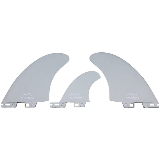 Shapers Asher Pacey Double Tab Twin + 1 Fin Set - 5.55" 2