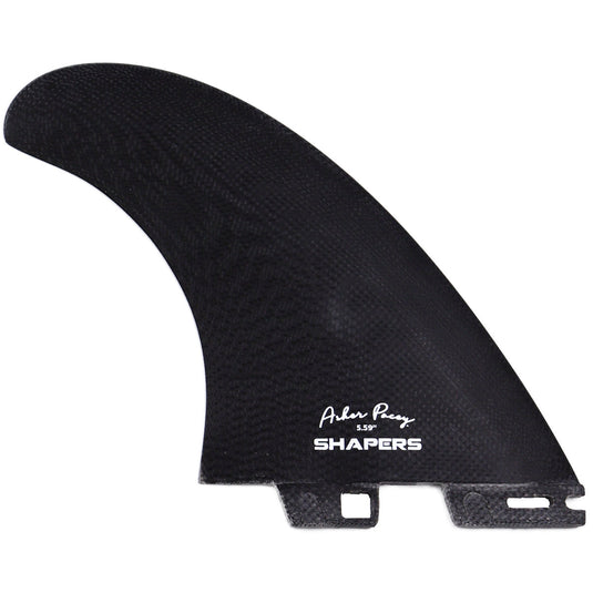 Shapers Asher Pacey Double Tab Twin + 1 Fin Set - 5.59" 7