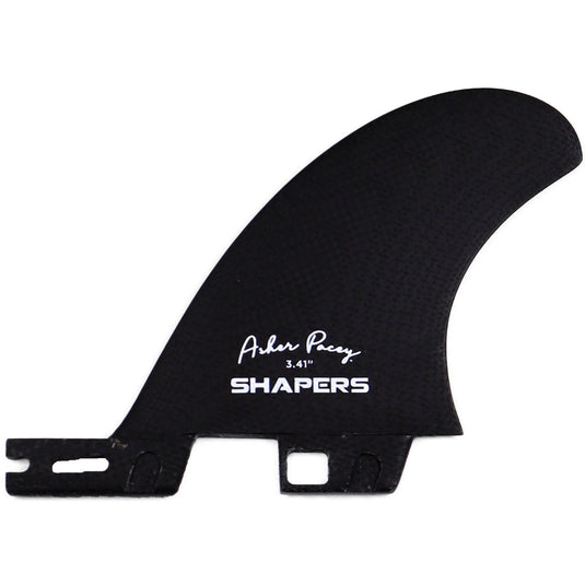 Shapers Asher Pacey Double Tab Twin + 1 Fin Set - 5.59" 8