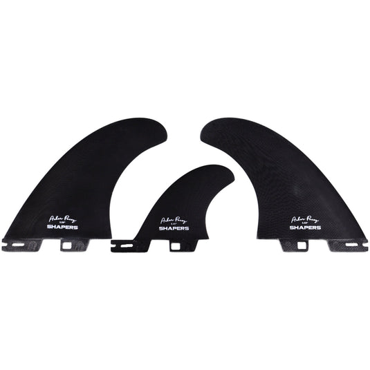 Shapers Asher Pacey Double Tab Twin + 1 Fin Set - 5.59" 6