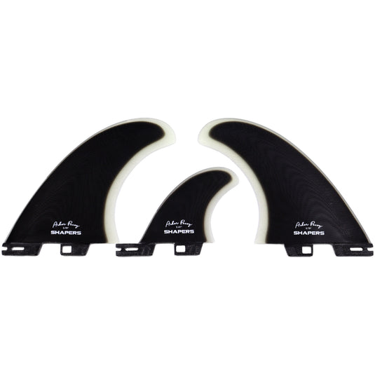 Shapers Asher Pacey Double Tab Twin + 1 Fin Set - 5.79" 7