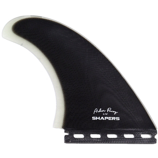 Shapers Asher Pacey Single Tab Twin + 1 Fin Set - 5.79" 10