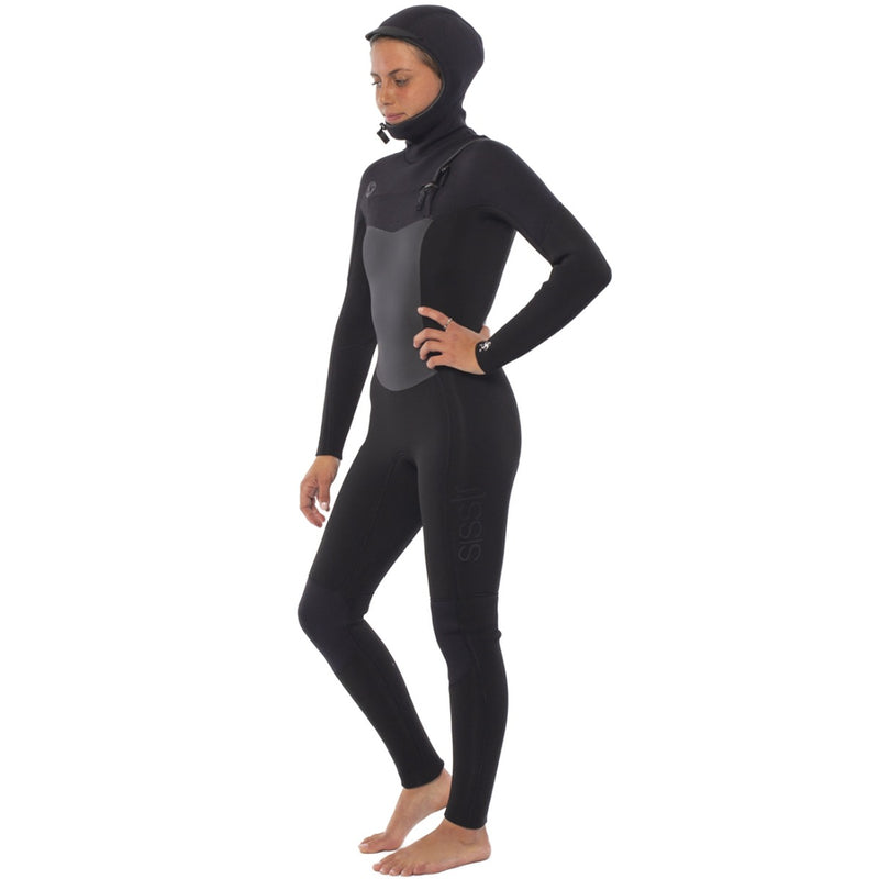 Load image into Gallery viewer, Sisstr Women's 7 Seas 6/5 Hooded Chest-Zip Wetsuit 8
