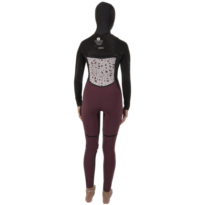 Load image into Gallery viewer, Sisstr Women's 7 Seas 6/5 Hooded Chest-Zip Wetsuit 24
