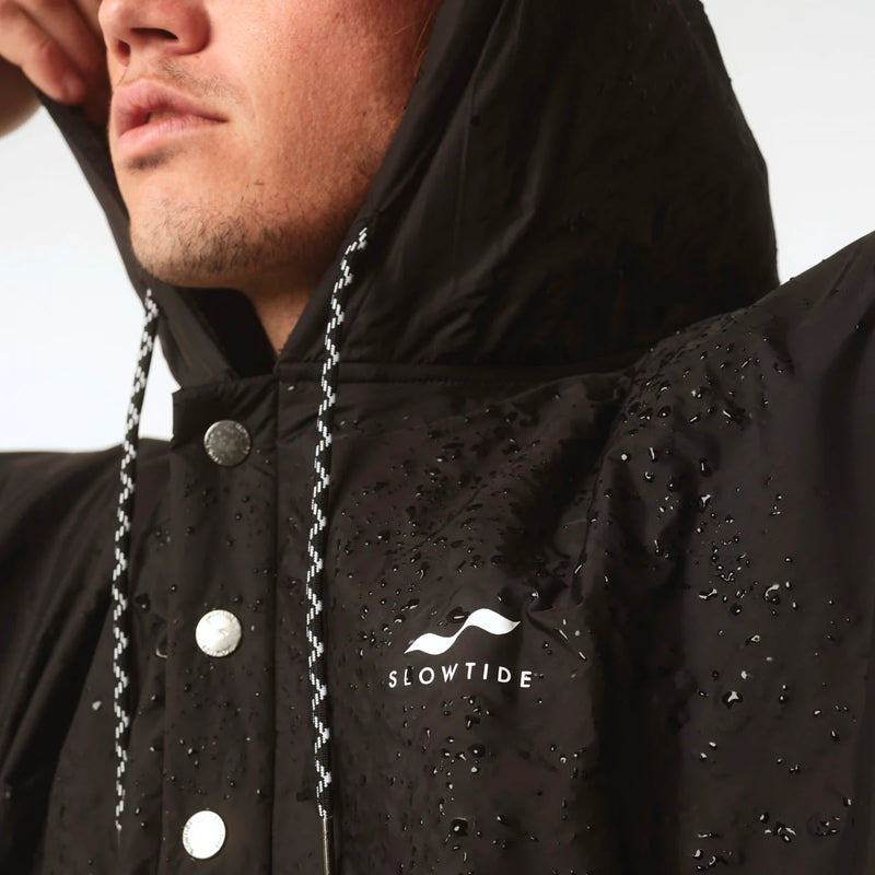 Load image into Gallery viewer, Slowtide Waterproof Hooded Jacket Changing Poncho 9
