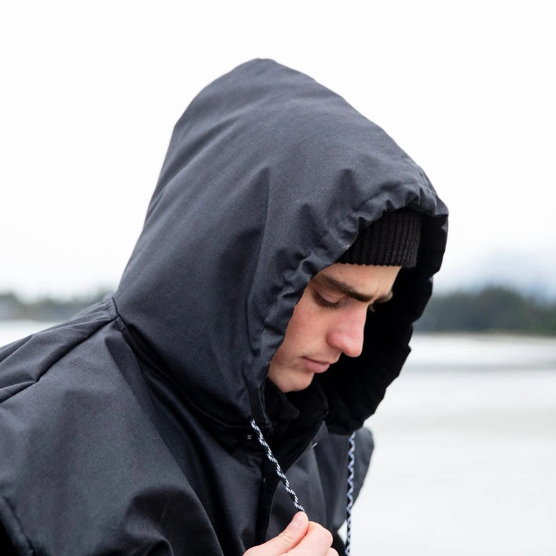 Load image into Gallery viewer, Slowtide Waterproof Hooded Jacket Changing Poncho 12
