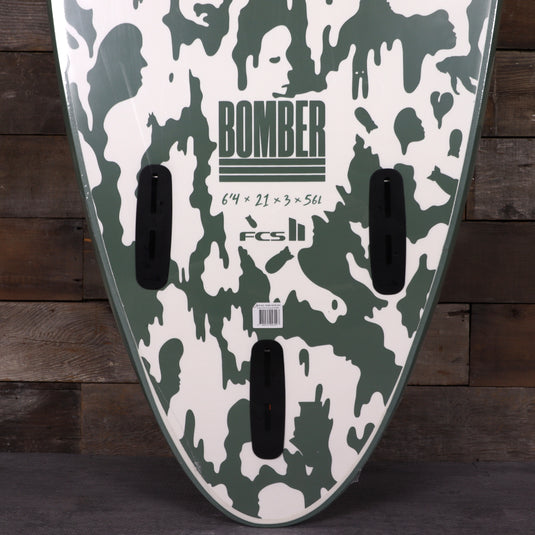 Softech Bomber 6'4 × 21 × 3 Soft Surfboard - Smoke Green/White 3