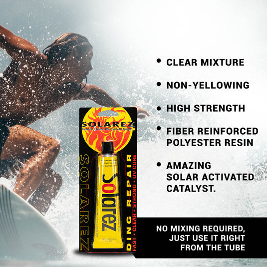 Solarez Polyester Ding Repair 3