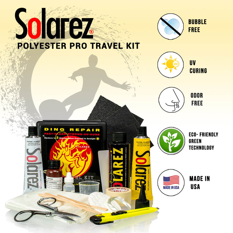 Load image into Gallery viewer, Solarez Polyester Pro Travel Ding Repair Kit 2
