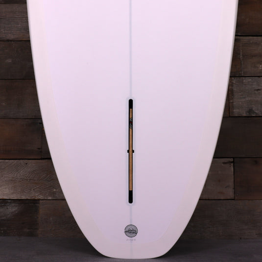 Soleil Series Velvet Hour Thunderbolt Silver 9'6 × 23 × 3 1/16 Surfboard - Pink 3