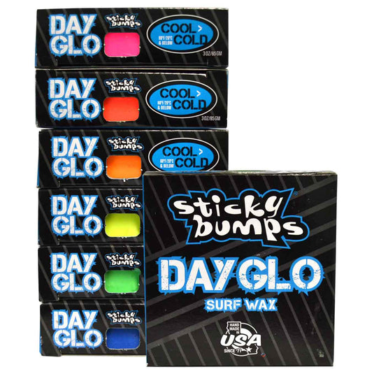 Sticky Bumps Day Glo Cool/Cold Surf Wax 20