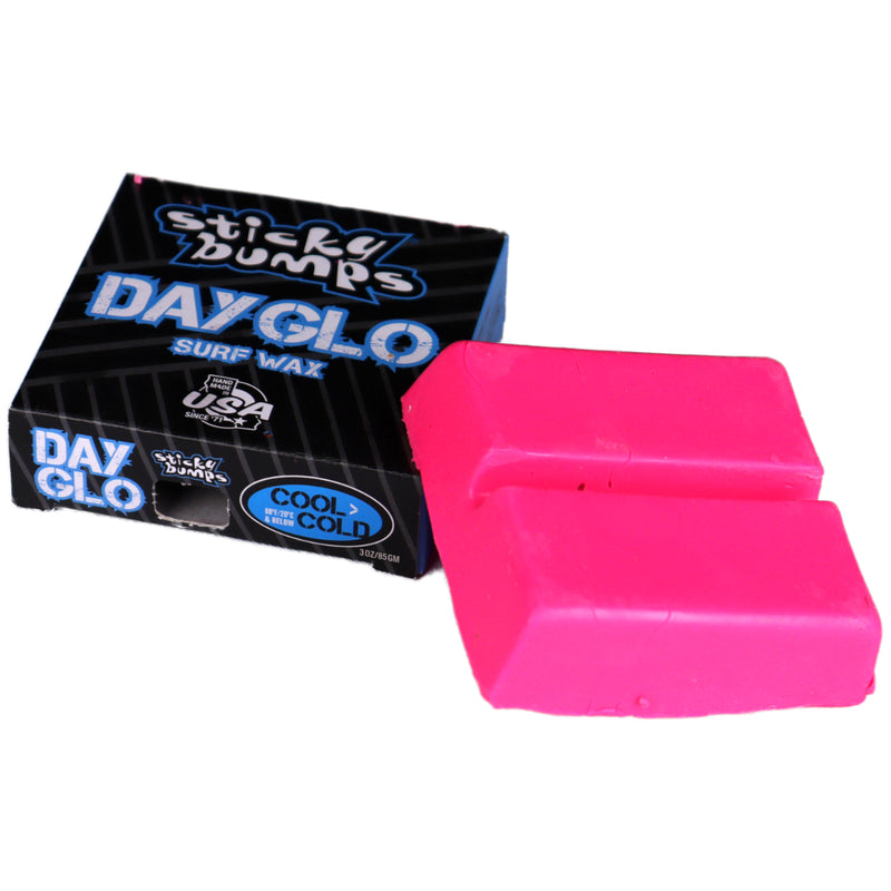 Load image into Gallery viewer, Sticky Bumps Day Glo Cool/Cold Surf Wax 17
