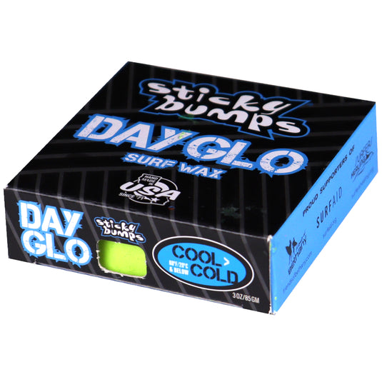 Sticky Bumps Day Glo Cool/Cold Surf Wax 4