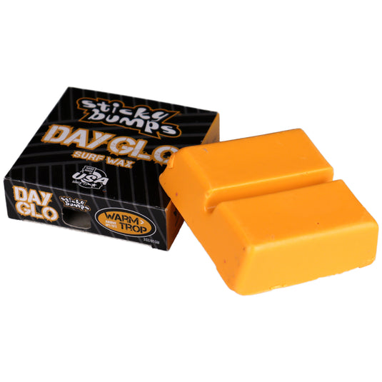 Sticky Bumps Day-Glo Warm/Tropical Surf Wax 11