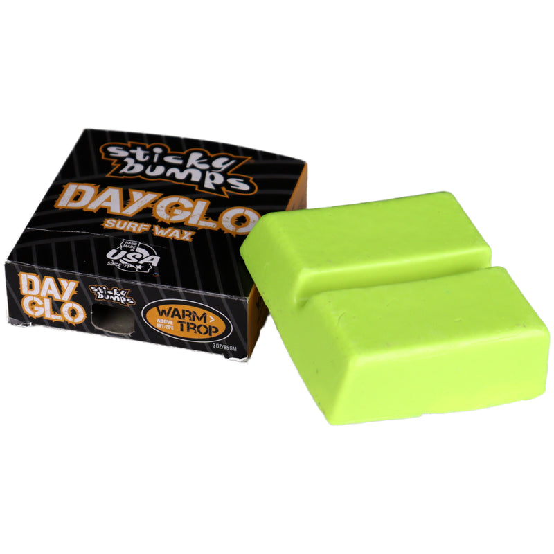 Load image into Gallery viewer, Sticky Bumps Day-Glo Warm/Tropical Surf Wax 8
