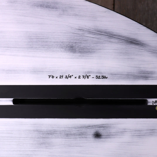 Torq Chopper ACT 7'6 × 21 ¾ × 2 ⅞ Surfboard - Black Rails 4