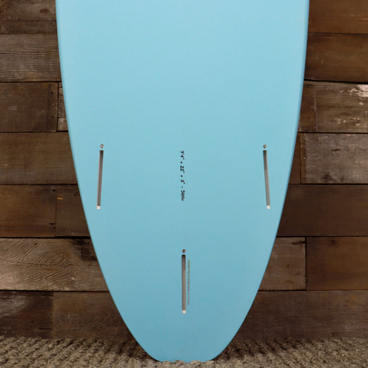 Torq Mod Fun V+ TET 7'4 × 22 × 3 Surfboard Blue/White Pinline 3