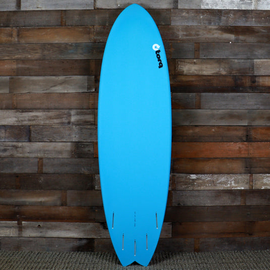 Torq ModFish TET 6'6 × 21 × 2 ⅝ Surfboard - Miami Blue Pinline 2