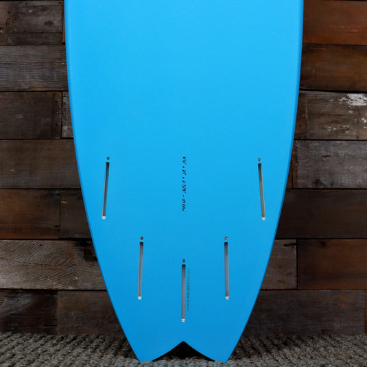 Torq ModFish TET 6'6 × 21 × 2 ⅝ Surfboard - Miami Blue Pinline 3