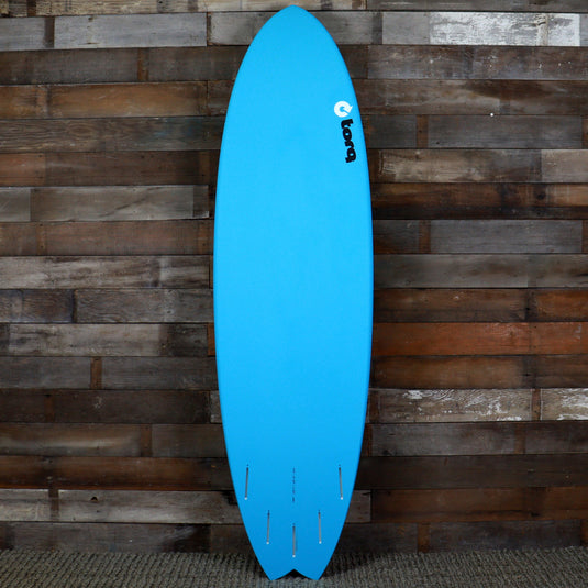 Torq ModFish TET 6'10 × 21 ¾ × 2 ¾ Surfboard - Miami Blue Pinline 2