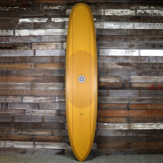 Tyler Warren Shapes One Fin Pin 9'6 × 23 × 2 ⅞ Surfboard - Camel Gold • DAMAGED