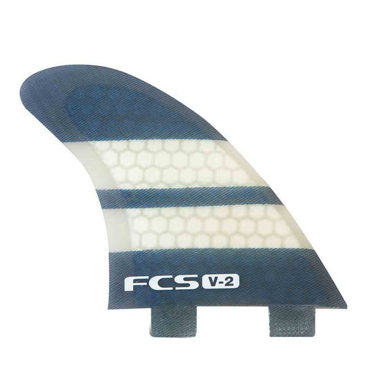 FCS V2 PC Tri-Quad Fin Set 1