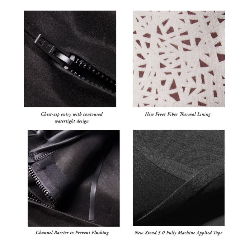 Load image into Gallery viewer, Vissla High Seas II 3/2 Chest-Zip Wetsuit

