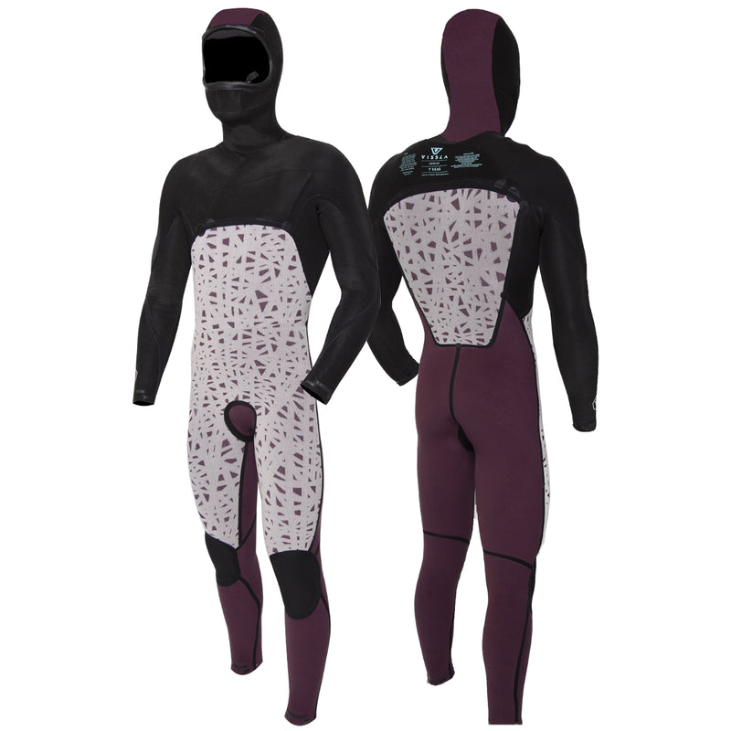 Load image into Gallery viewer, Vissla 7 Seas 4/3 Hooded Chest-Zip Wetsuit 11
