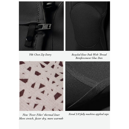 Vissla High Seas II 3/2 Chest-Zip Wetsuit
