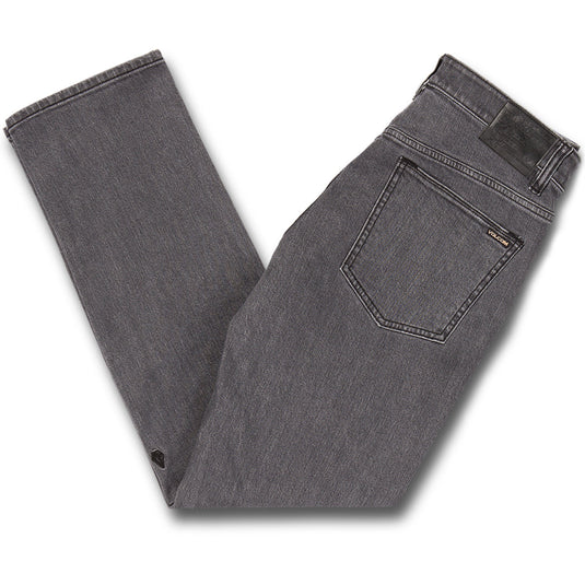 Volcom Solver Modern Fit Denim Jeans - Easy Enzyme Gray 2