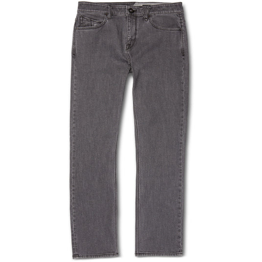 Volcom Solver Modern Fit Denim Jeans - Easy Enzyme Gray 1