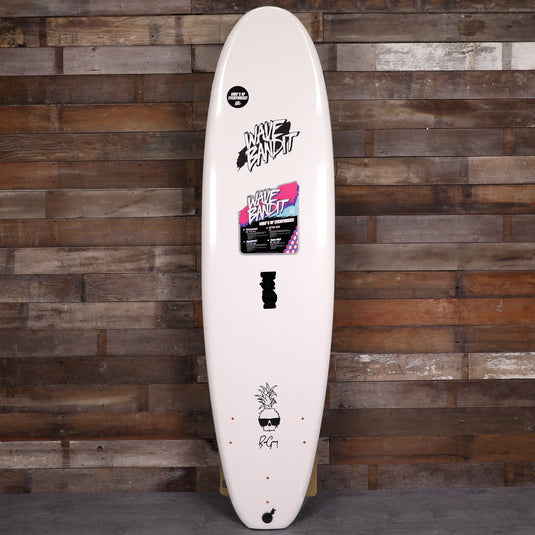 Wave Bandit Easy Rider × Ben Gravy 7'0 × 22 × 3 ⅛ Surfboard - White/Blue 1
