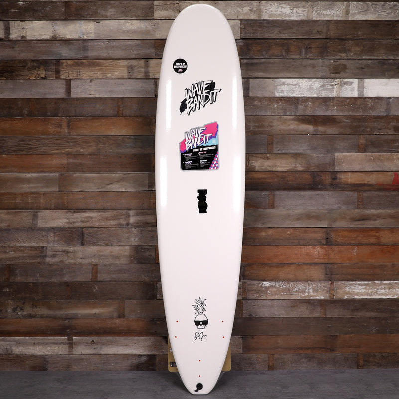 Load image into Gallery viewer, Wave Bandit Easy Rider × Ben Gravy 8'0 × 23 × 3 ⅜ Surfboard - White/Blue 1
