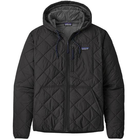 Patagonia Diamond Quilted Bomber Hooded Zip-Up Jacket