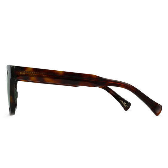 RAEN West Polarized Sunglasses - Koala Tortoise/Green 4