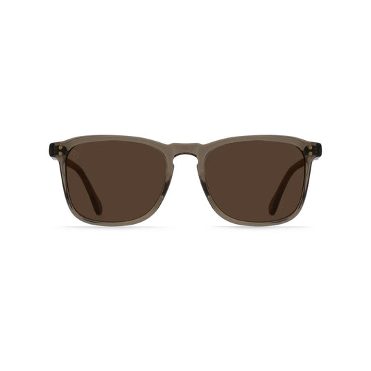 RAEN Wiley Polarized Sunglasses - Ghost/Vibrant Brown 2