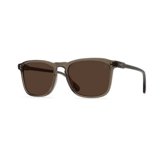 RAEN Wiley Polarized Sunglasses - Ghost/Vibrant Brown