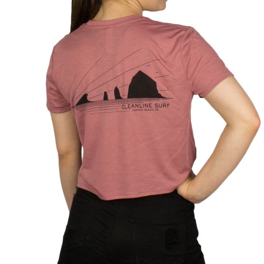 Cleanline Women's Haystack Rays Cropped Top 4