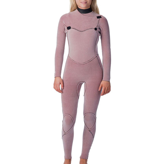Rip Curl Women's Flashbomb 3/2 Chest-Zip Wetsuit - 2019 5
